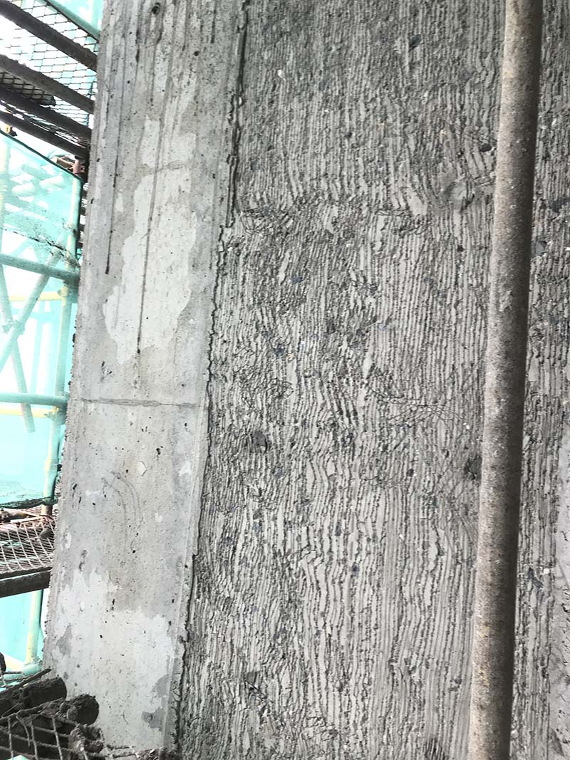 外墻拉毛